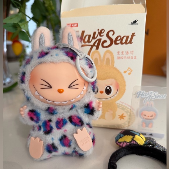 Custom Labubu Doll “HEHE” from the HAVE A SEAT SERIES. NWB ~ Outfit Included
